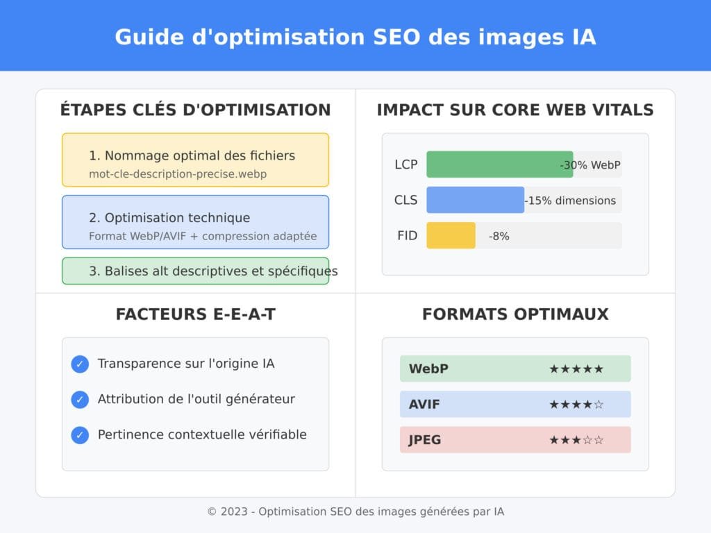 optimisation seo image infographie